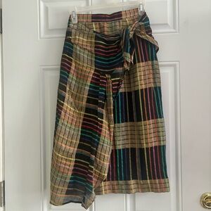 ❤️2/$15 or 3/$21❤️ Voice International Gauzy Faux Wraparound Skirt, Size XXS